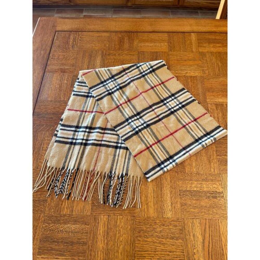 Plaid Print cozy scarf